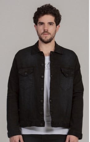 Jaqueta Jeans Black Forever