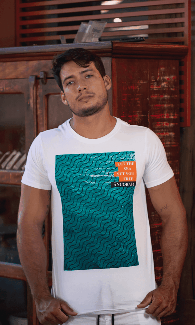 T-Shirt Âncora Moved Upon