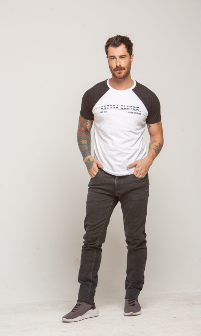 Camiseta Raglan Âncora Brand