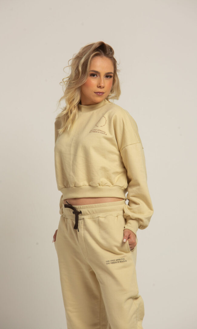 Moletom Cropped Essential