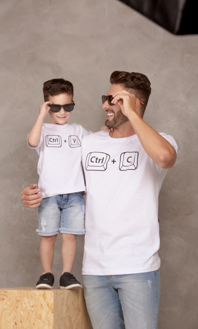 Camiseta Âncora T-Shirt Ctrl + V