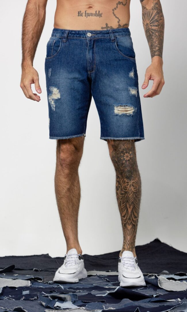 Bermuda Jeans Kurt Destroyed