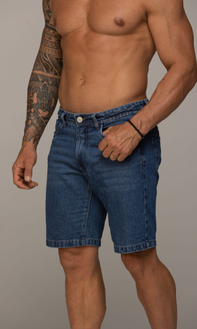 Bermuda Jeans Rouge Âncora
