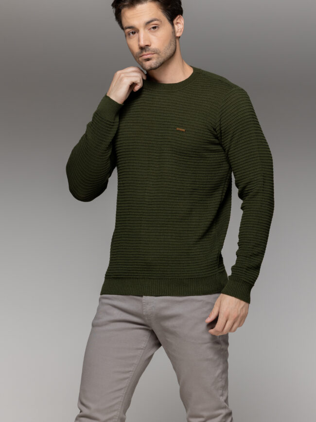 Suéter Âncora Tricot Jacquard