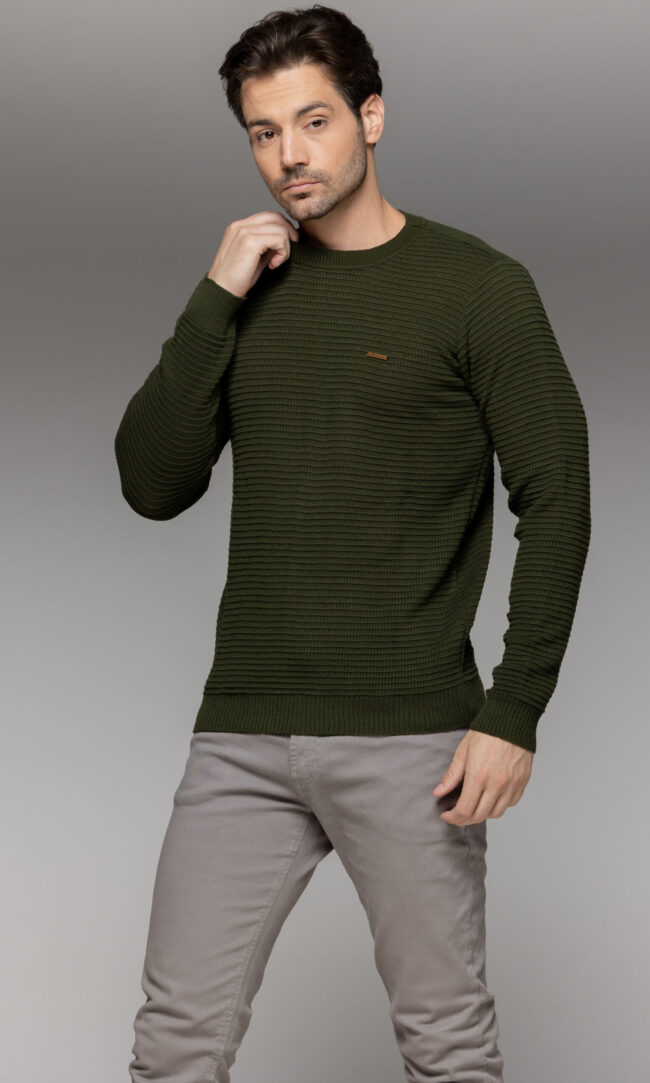 Suéter Âncora Tricot Jacquard